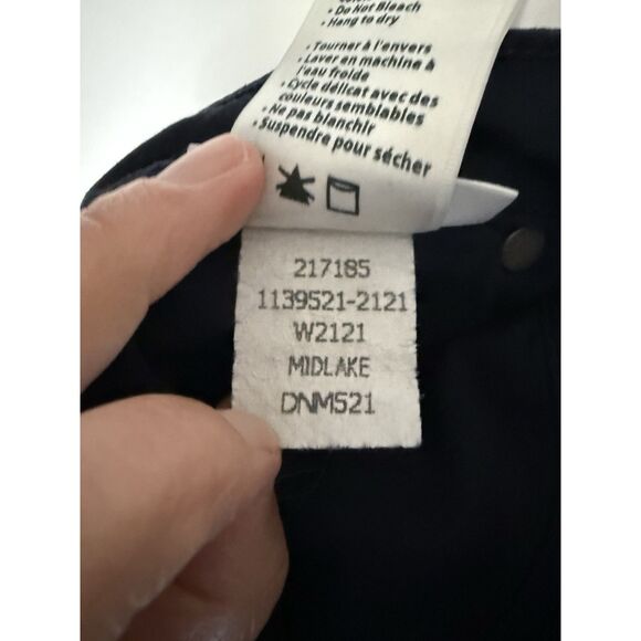 Paige Jeans Womens Skyline Straight Dark Wash Stretch Transcend Denim Soft Sz 27 - Picture 16 of 16